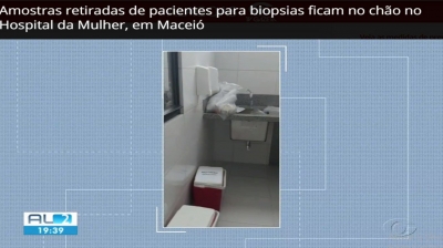 TV Gazeta denuncia condições precárias do Laboratório do Hospital da Mulher 