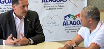 Presidente do Sateal se reúne com secretário de Defesa Social de Alagoas